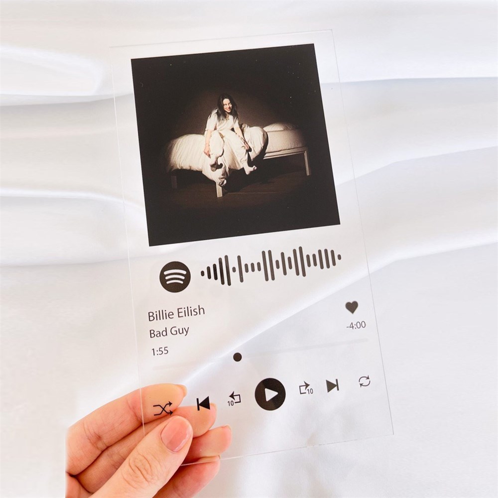 Spotify Barkodlu Plak - Billie Eilish / Bad Guy