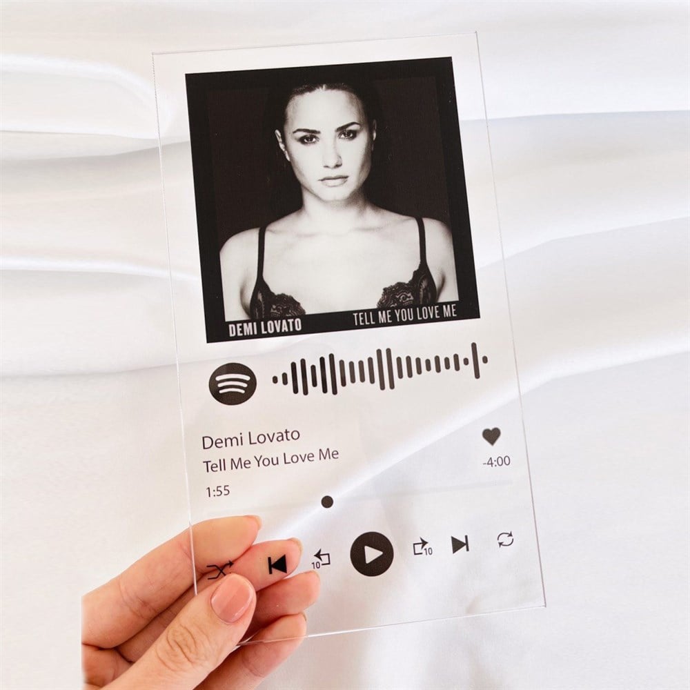 Spotify Barkodlu Plak - Demi Lovato / Tell Me You Love Me