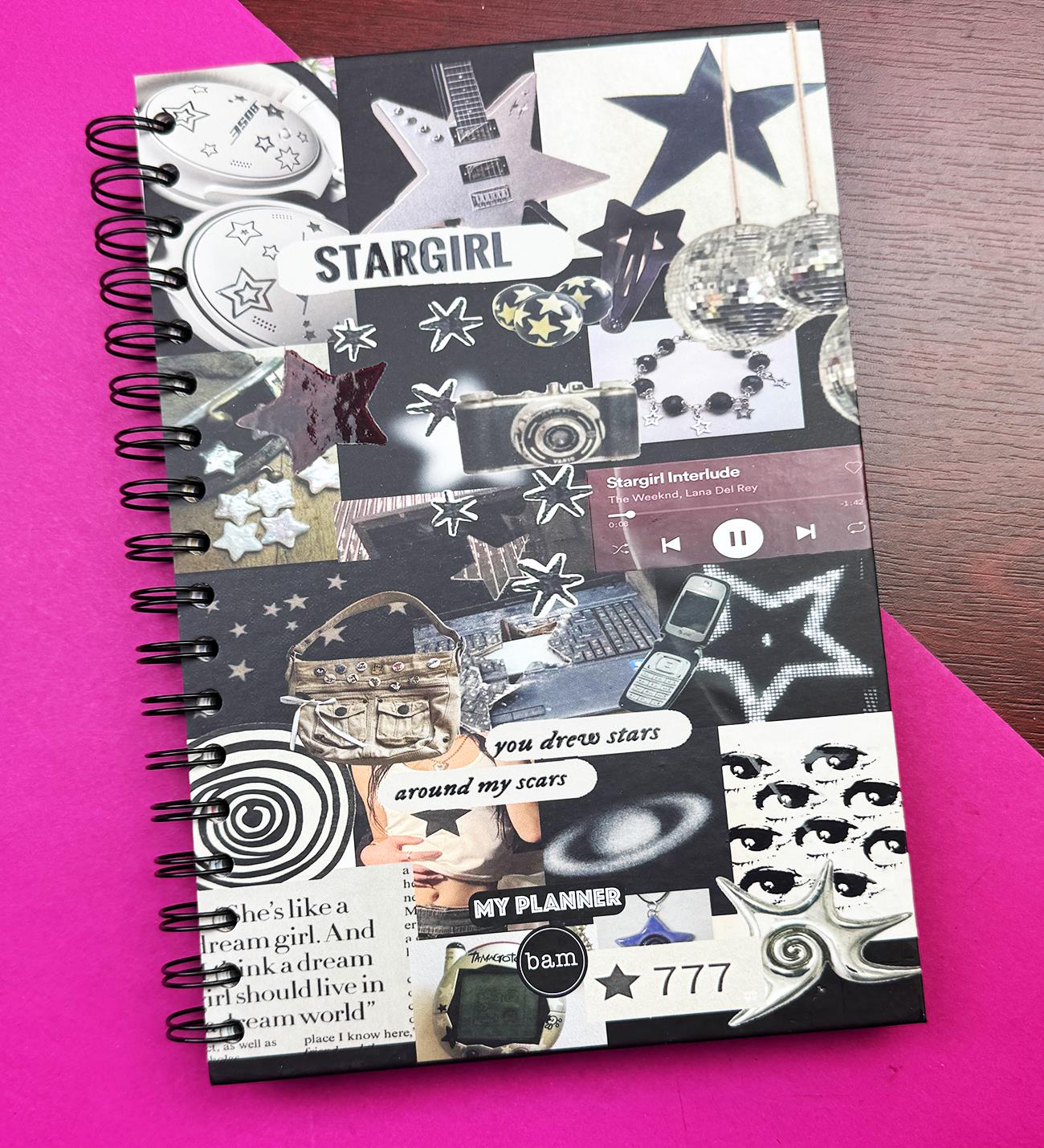 Star Girl Tasarımlı Konuşan Ajanda