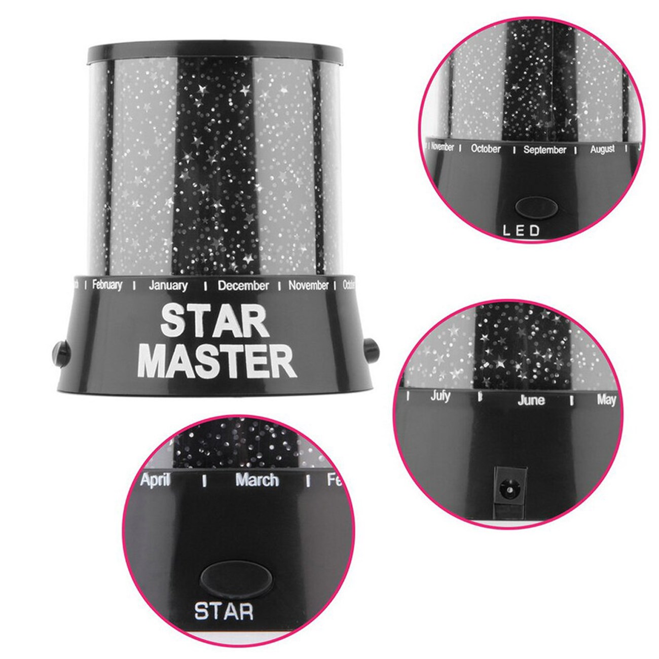 Starmaster Kablolu Gece Lambası İstoç Toptan