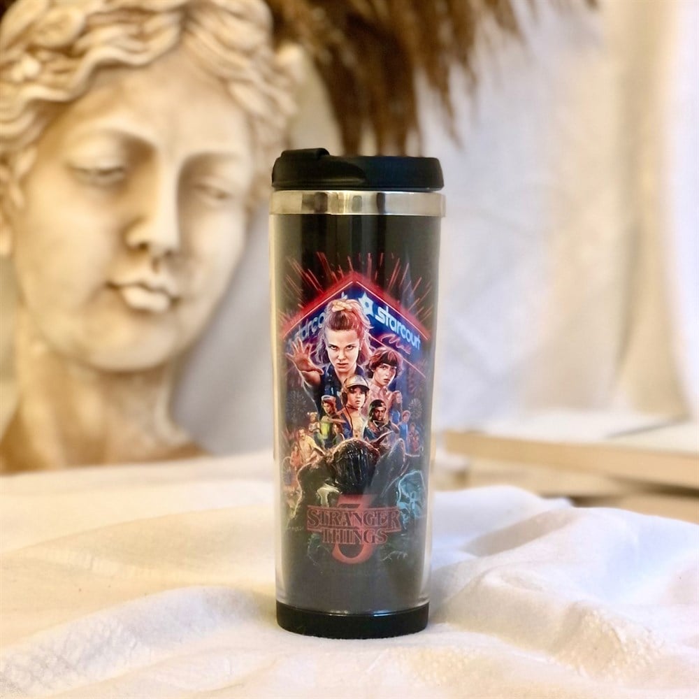 Stranger Things Tasarımlı 400 Ml Mug Bardak