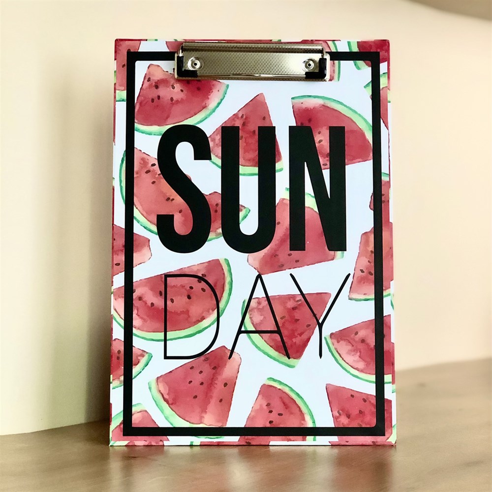 Sun Day Karpuz Tasarımlı Sekreterlik