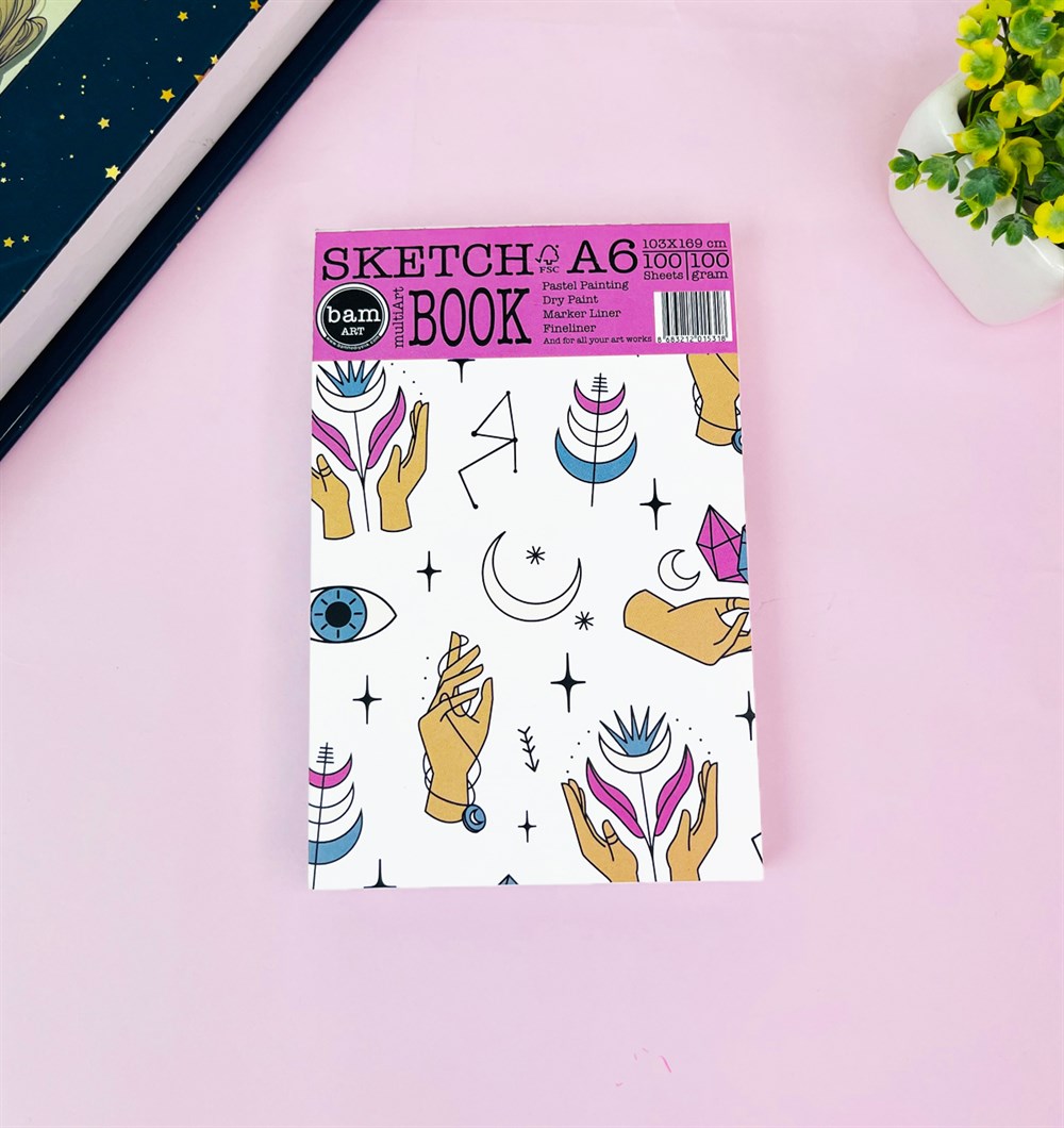 Tarot A6 Sketch Book - Eskiz Defteri - 100 Gr - 100 Yaprak 