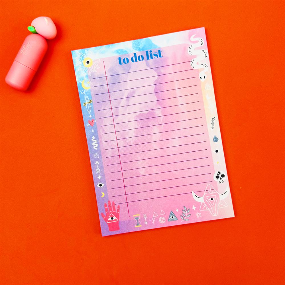 Tarot Tasarımlı To Do List Yapılacak Listesi