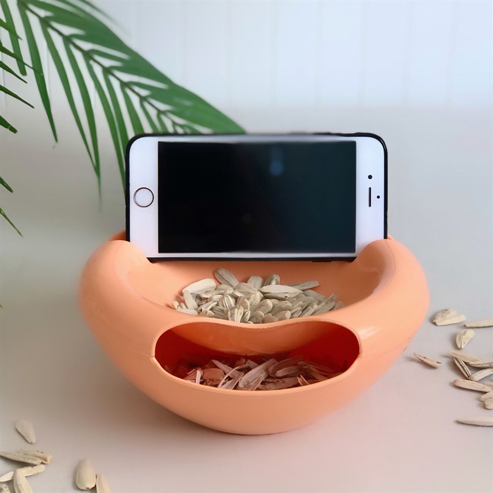 Telefon Standlı Hazneli Çerezlik
