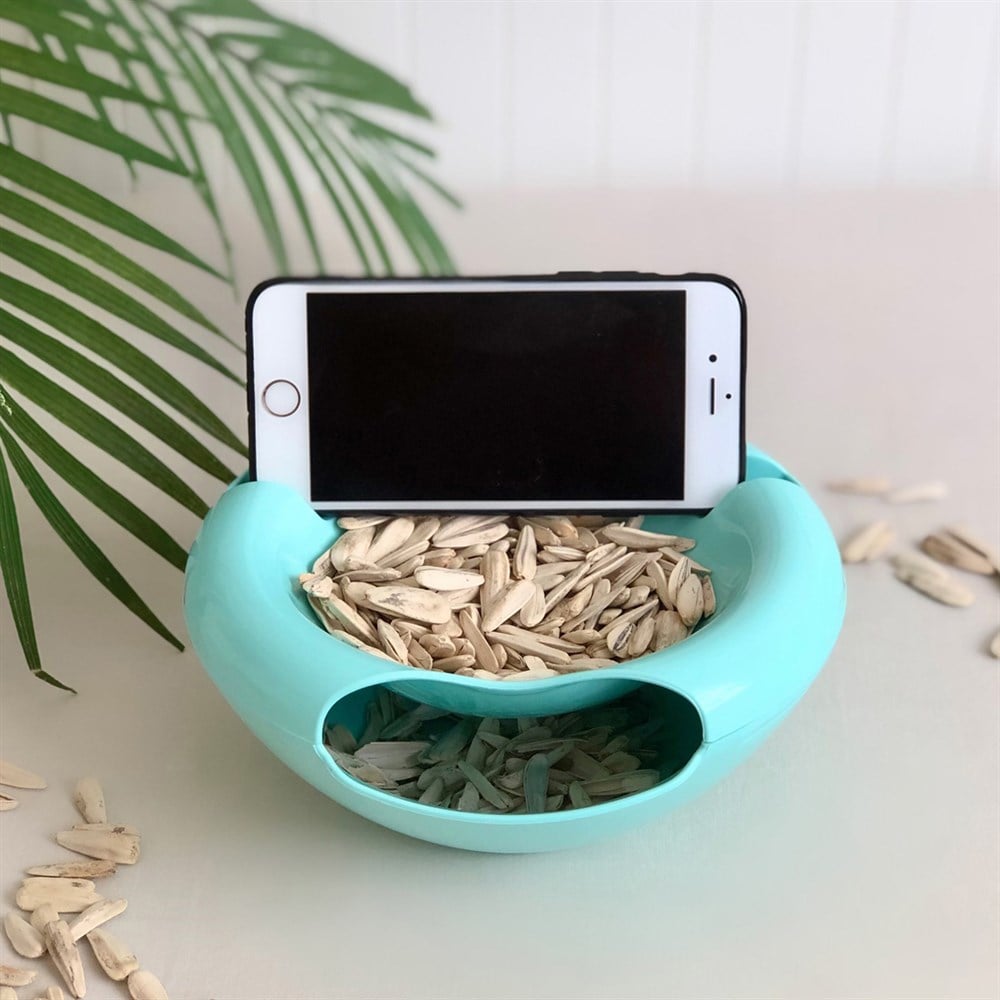 Telefon Standlı Hazneli Çerezlik