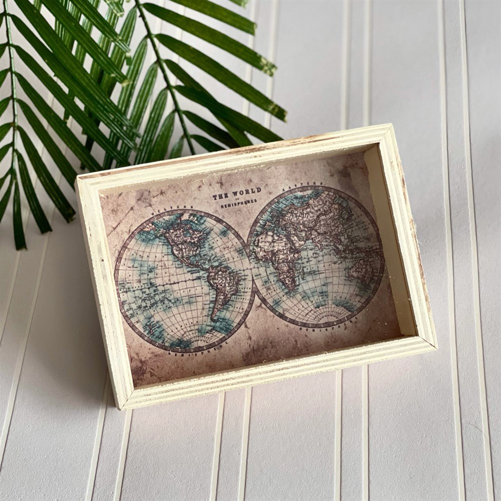 The Word Tasarımlı Ahşap Kumbara