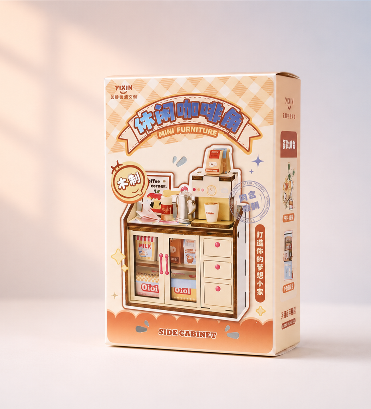 Tinyverse Çay Saati ve Kafe Konsepti- Kendin Yap (DIY) Minyatür Seti x16