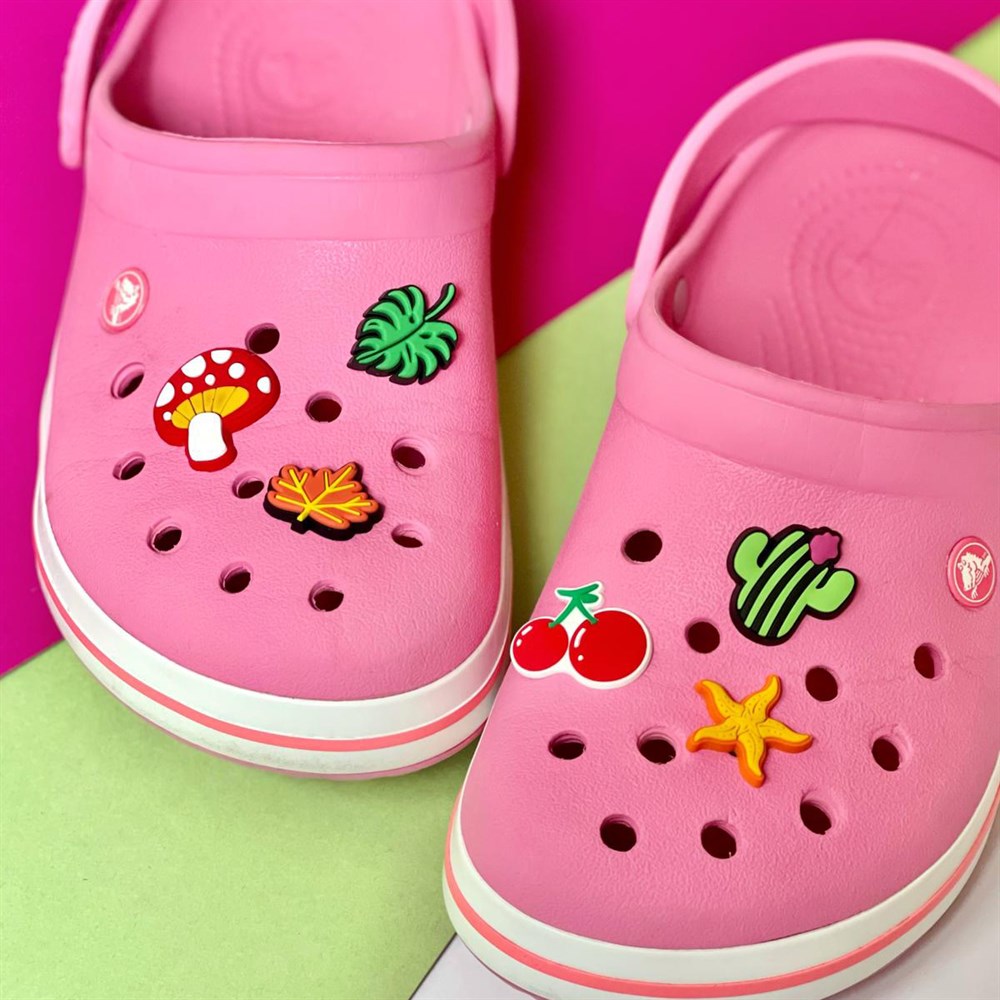 Crocs Charms Kırmızı Robot