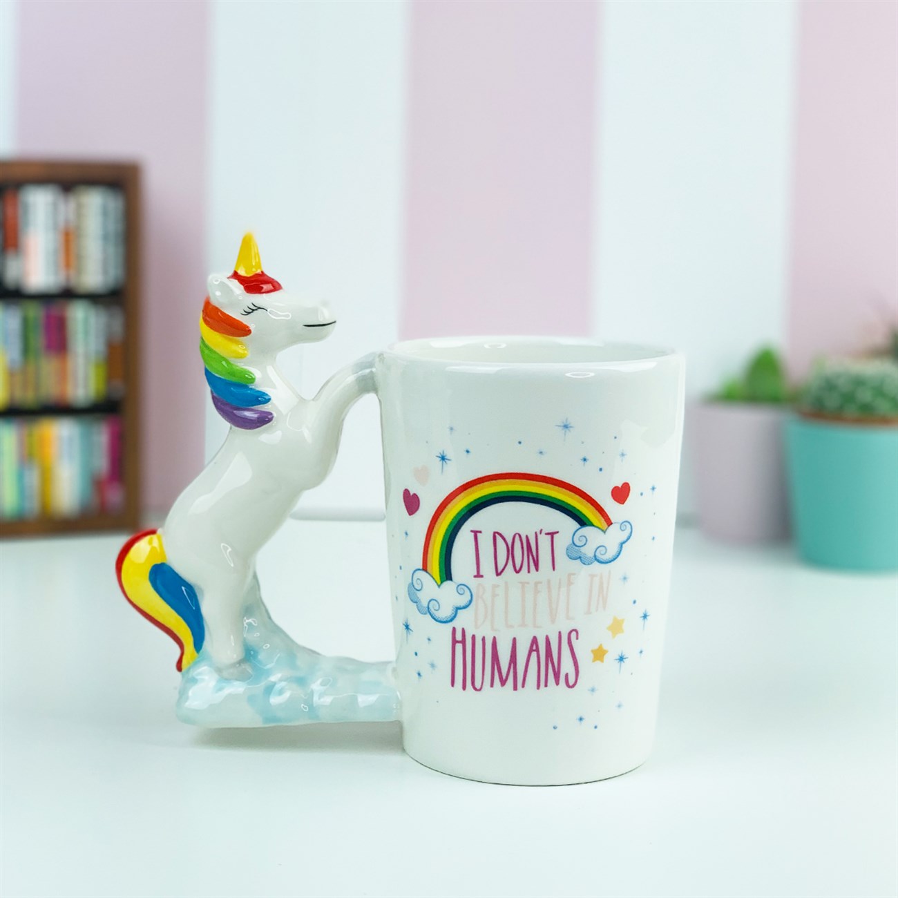 Unicorn 3D Kulplu Kupa