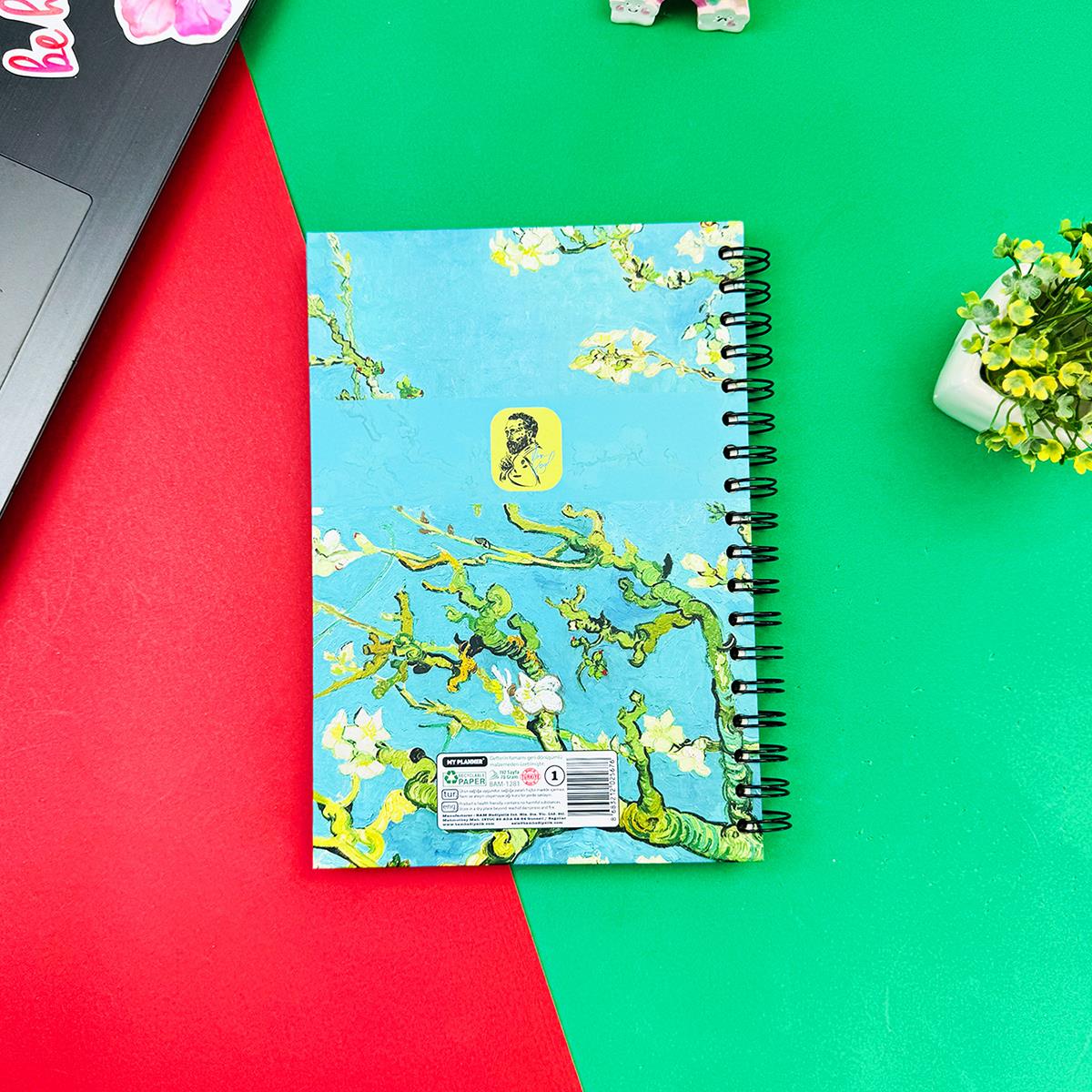 Van Gogh Almond Blossom Spiral Notebook