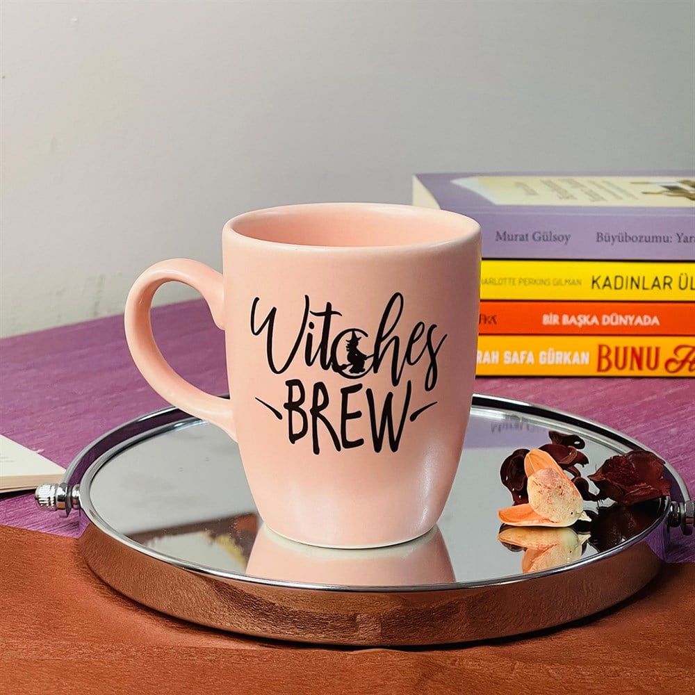 Witches Brew Pembe Kupa Toptan