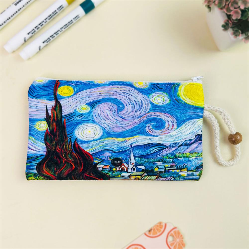 Yıldızlı Gece Tasarımlı Kalemlik