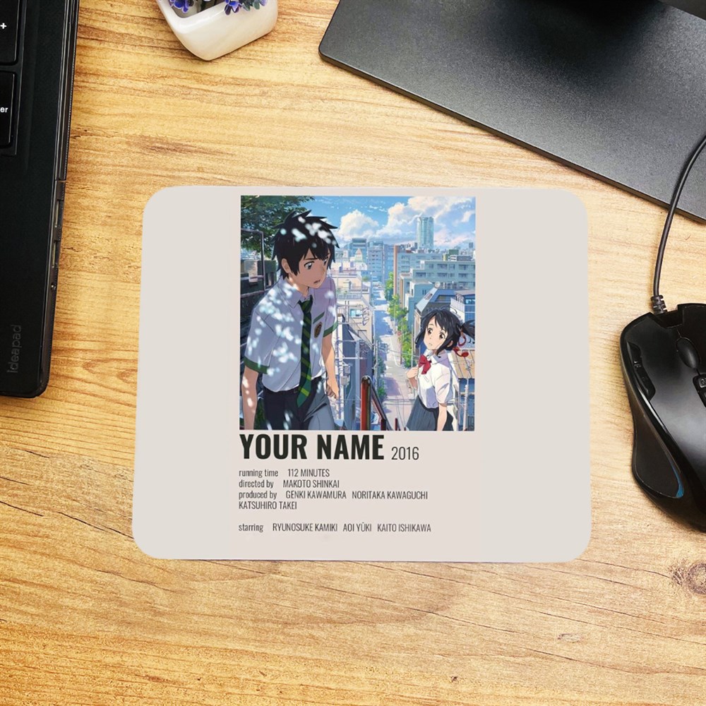 Your Name Tasarımlı Mouse Pad
