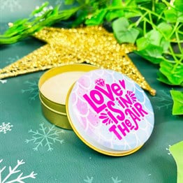 Love Is In The Air Tin Box Candle Customizable