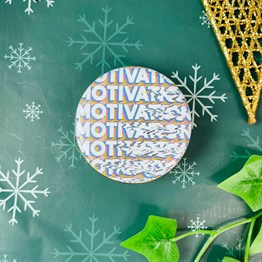 Motivation Tin Box Candle Customizable