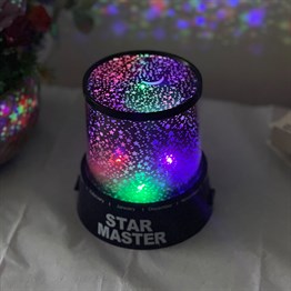 Müzikli Dönen StarMaster Gece Lambası