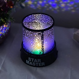Müzikli Dönen StarMaster Gece Lambası