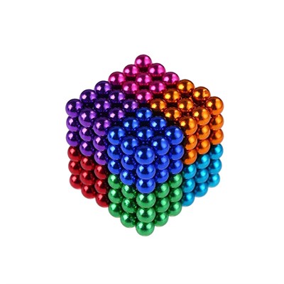  Renkli Neocube 5mm Neodyum Mıknatıs Oyun Seti