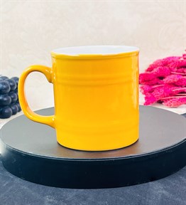  Sarı Renk Varil Kupa 350 Ml 