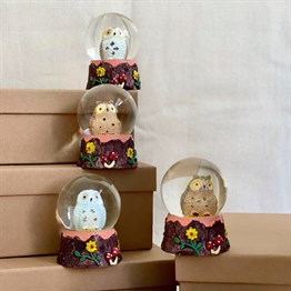 Owl Snow Globe