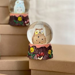 Owl Snow Globe