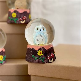 Owl Snow Globe