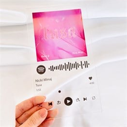 Spotify Frame Customized - Nicki Minaj / Tusa