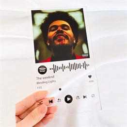 Spotify Frame Customized - The Weeknd / Blinding Lights