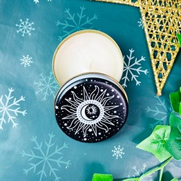 Tarot Tin Box Candle Customizable