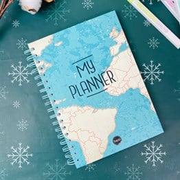  Travel Tasarımlı Konuşan Ajanda 