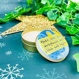 Van Gogh Tin Box Candle Customizable
