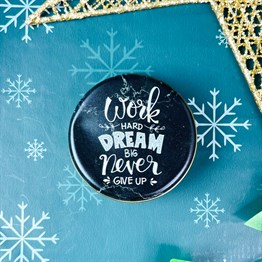 Work Hard Dream Tin Box Candle Customizable
