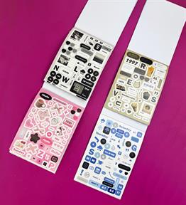 12 Sayfa Sticker Book x12