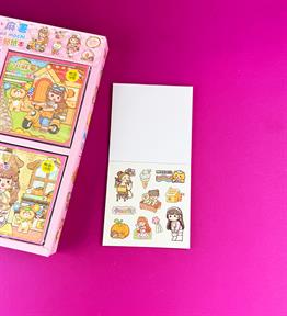 18 Sayfa Sticker Defter x24