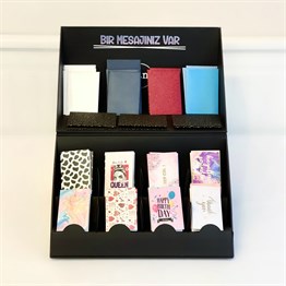 200 Pcs of Message Cards W / Stand