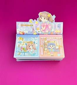 24 Sayfa 9,5x9,5 Cm Sticker Defter x30