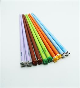 2li Hayvan Figürlü Alıştırma Chopstick x10