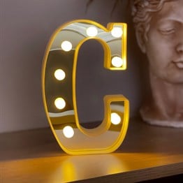 3D Led Letters C