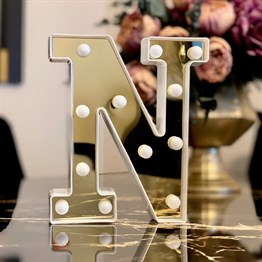 3D Led Letters N