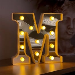 3D Led Letters M