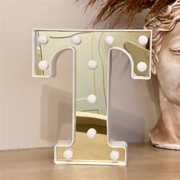 3D Led Letters T