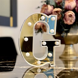 3D Led Letters G