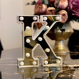3D Led Letters K