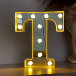 3D Led Letters T