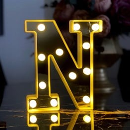 3D Led Letters N