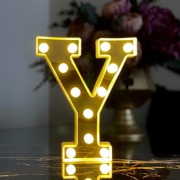 3D Led Letters Y