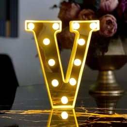 3D Led Letters V