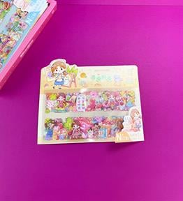 4 Adet 19x10 Cm Plastik Sticker x30