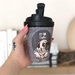 400 ML Kilitli Kupa Bardak Plastik